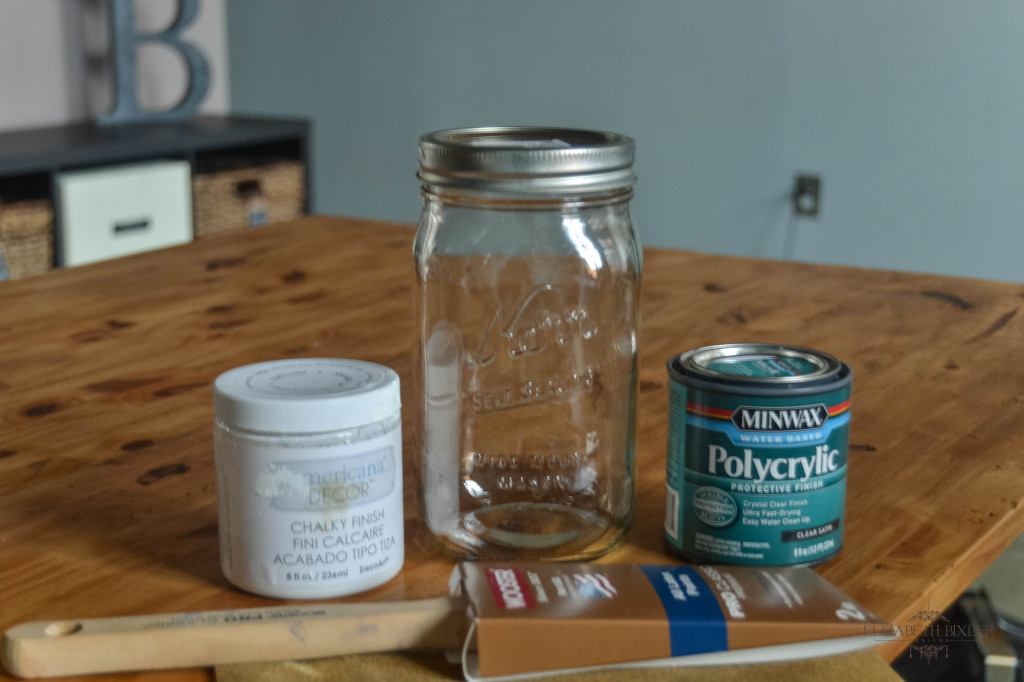 DIY Chalk Paint Mason Jars   DSC 0678 1024x682 