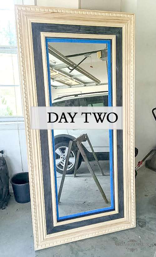 DIY Hack - The Easiest Way to Paint a Mirror Frame