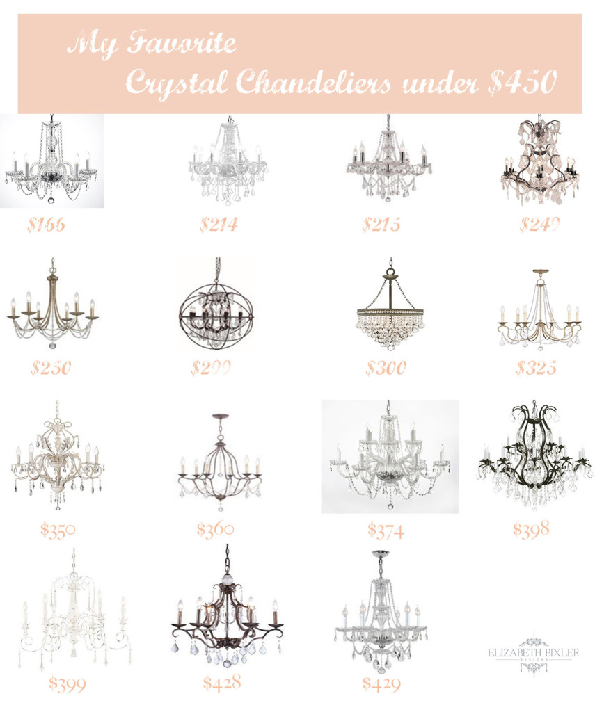 Saturday Selections Crystal Chandeliers