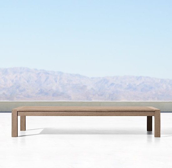 Restoration Hardware Aegean Teak Outdoor Coffee table