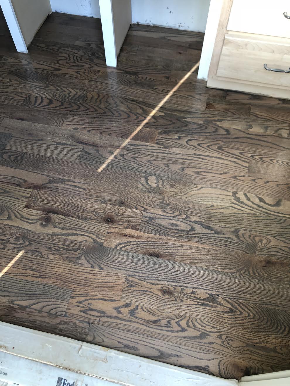 Minwax Stain on Red Oak Floors and Douglas Fir